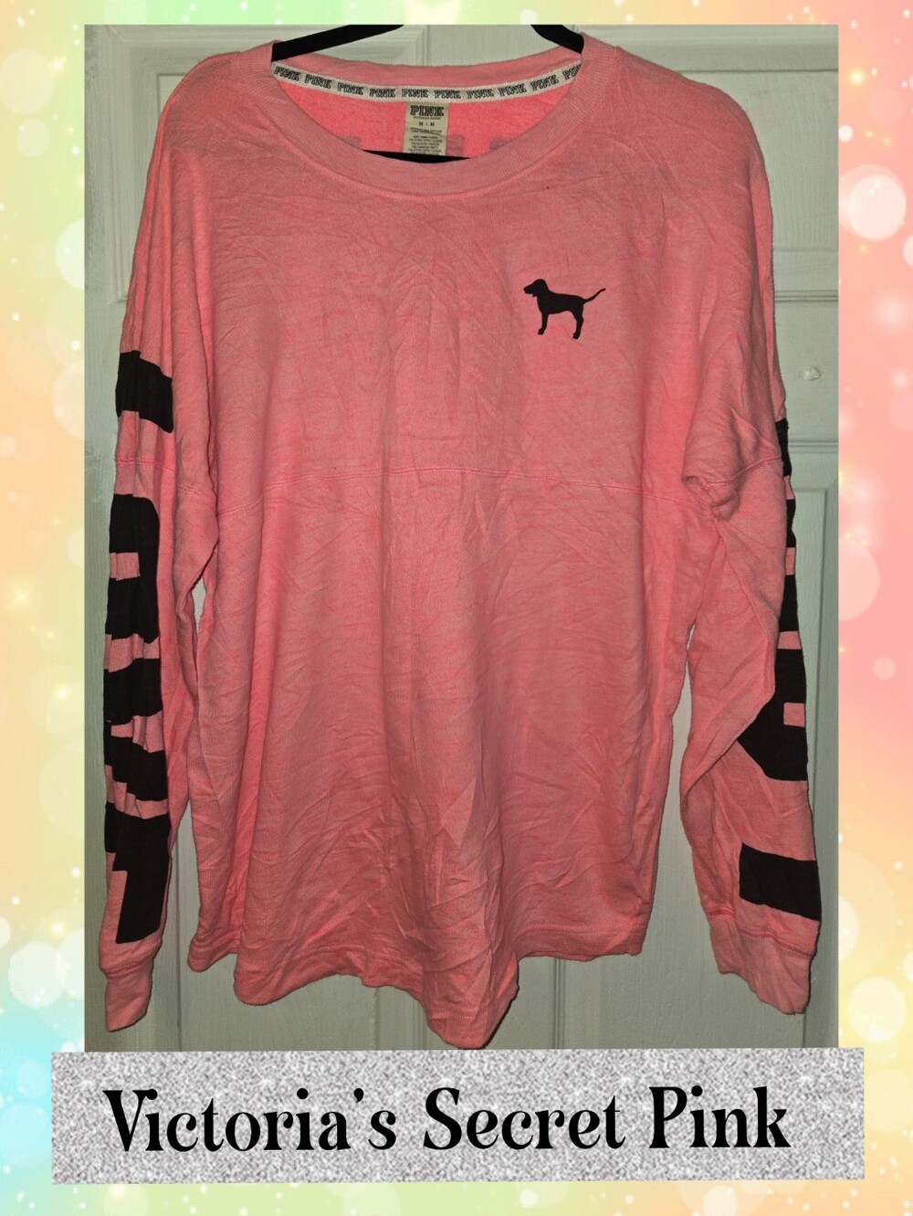 Victoria's Secret Pink Sweatshirt Sz M